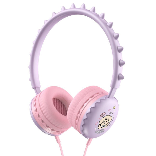 Cartoon Stereo With Mic Y19 Cute Bear Headphones