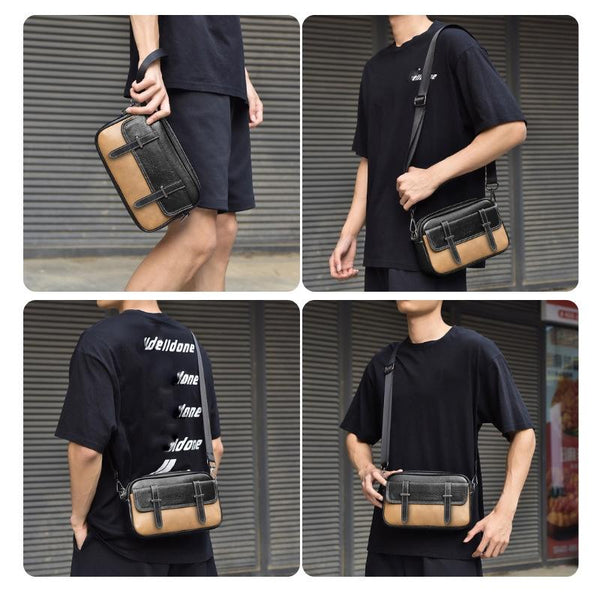 Waterproof Shoulder Crossbody Bag For Men Wear Resistant Design Khaki Women's Bags & Handbags