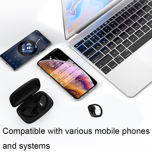 Wireless Noise Cancelling Bluetooth With Dual Battery Display T16 Earbuds