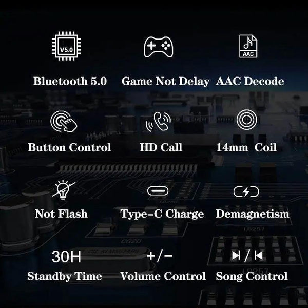 Wireless Noise Cancelling Bluetooth With Dual Battery Display T16 Earbuds
