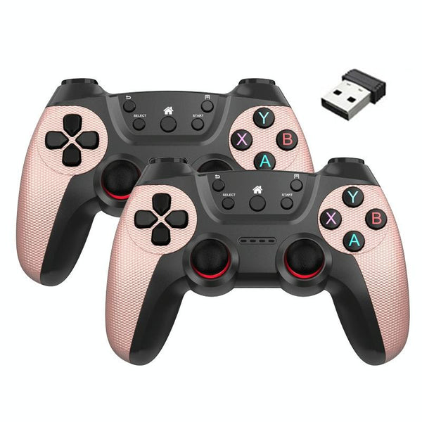 2.4G Wireless Controller For Pc Linux Android Tvbox Supports Dual Connection Vitality Orange Controllers & Attachments