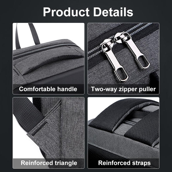 Large Capacity Anti Theft Laptop Backpack With Usb Port 16 Inch Backpacks