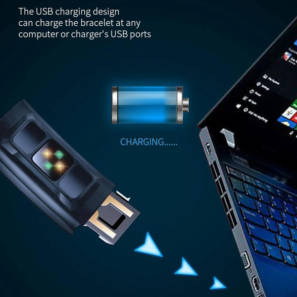 Smart Bracelet With Tft Hd Display Blood Oxygen & Sleep Monitoring Red Smart Watches