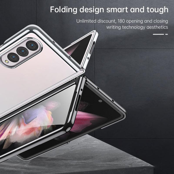For Samsung Galaxy Z Fold4 5G Shockproof Protective Case Silver Cases Covers & Skins