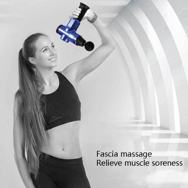 Electric Massager For Muscle Relaxation And Fitness Blue Massagers