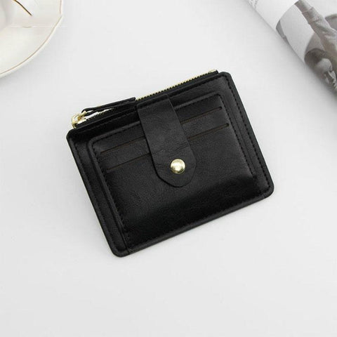 Multi Function Card Holder For Bank Certificates & Advertising Gifts Black Id & Document Holders
