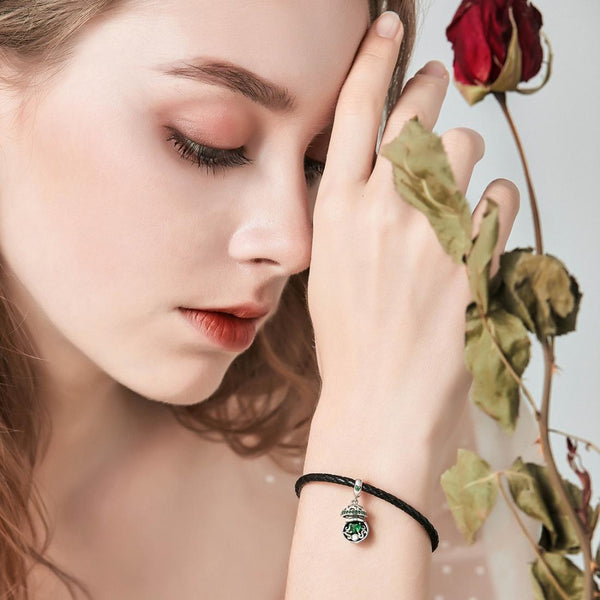 925 Sterling Silver Surprise Love Pendant For Diy Bracelets & Necklaces Blue Charms & Pendants