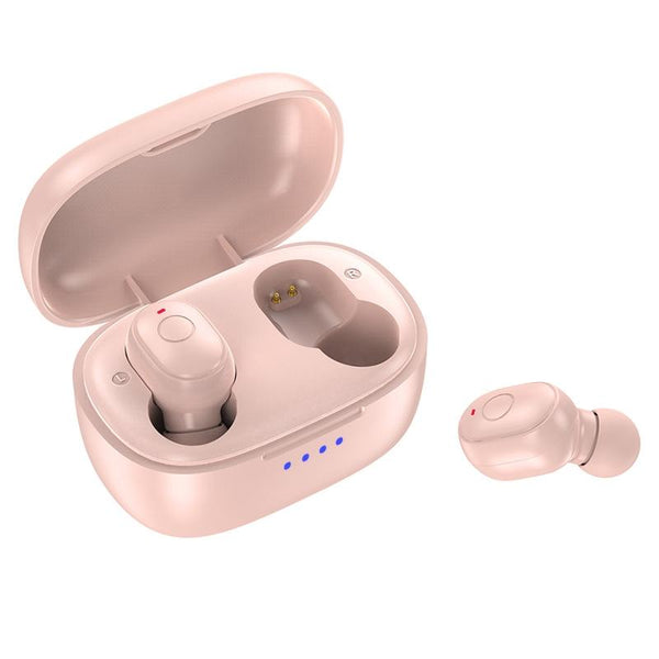 Waterproof Mini Touch Control Bluetooth Earphones With Noise Cancelling White Earbuds