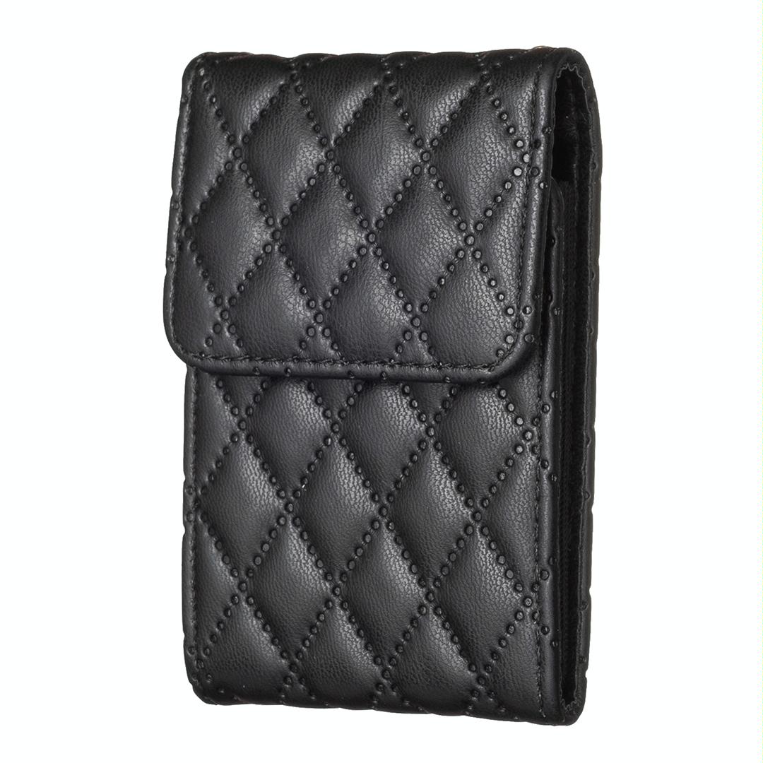 Vertical Card Bag For Mobile Phones Sticker Black Cases Covers & Skins