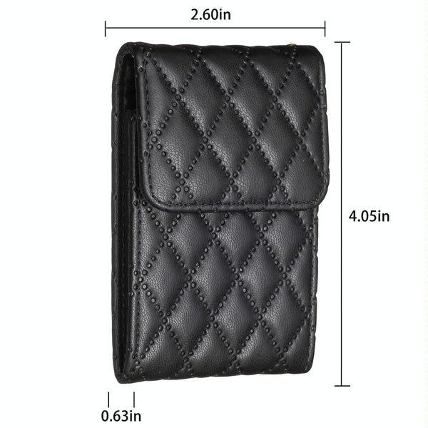 Vertical Card Bag For Mobile Phones Sticker Black Cases Covers & Skins