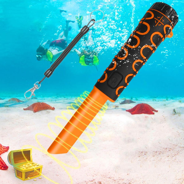 High Sensitivity Underwater Metal Detector Ip68 Waterproof & Convenient Green Metal Detectors