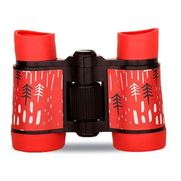 Children's Bird Watching 4X30 Perfect Gift Rain Season Red Binoculars