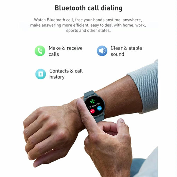 Bluetooth Talk Smartwatch Multi Function Monitor Heart Rate / Blood Pressure Oxygen Sleep Smart Watches