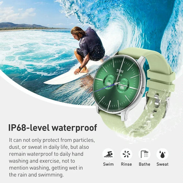 Bluetooth Talk Smartwatch Multi Function Monitor Heart Rate / Blood Pressure Oxygen Sleep Smart Watches