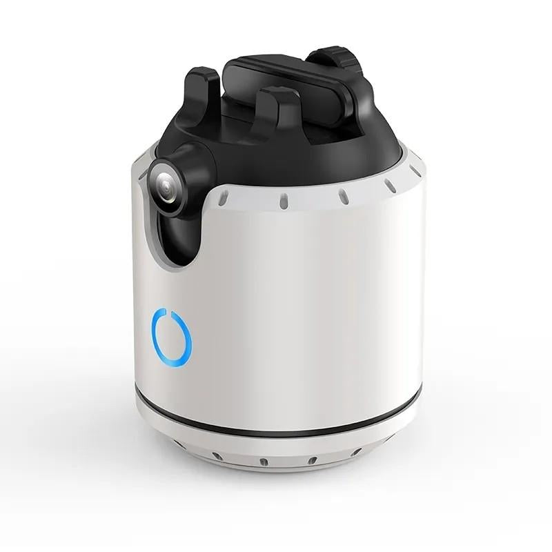 White Black Smart Desktop Ptz With 360 Degree Rotation And Automatic Tracking Mounts & Holders