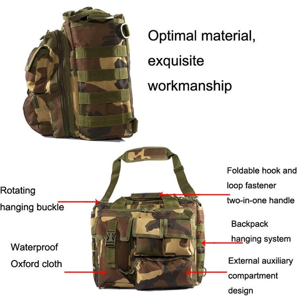 Waterproof Outdoor Messenger Bag For Sports & Cycling Mud Bags