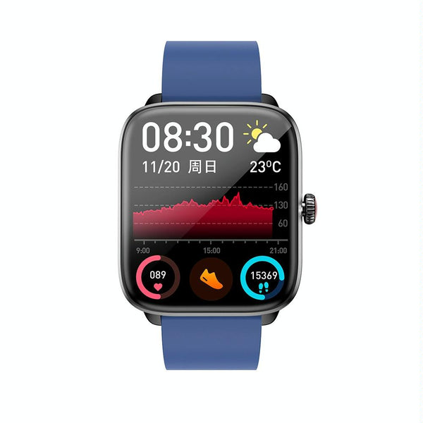 1.96 Inch Ip67 Waterproof Silicone Band Smart Watch Supports Dual Mode Bluetooth Call / Heart Rate Monitoring Smart Watches