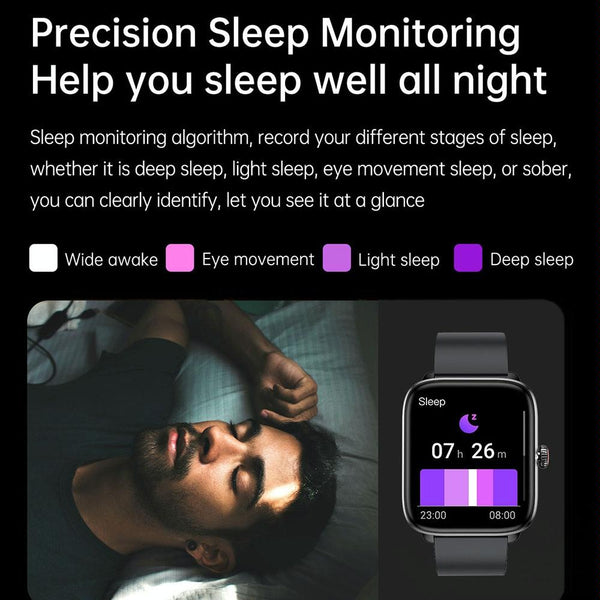 1.96 Inch Ip67 Waterproof Silicone Band Smart Watch Supports Dual Mode Bluetooth Call / Heart Rate Monitoring Smart Watches