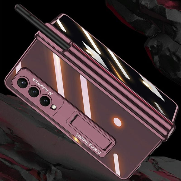 For Samsung Galaxy Z Fold4 5G Magnetic Privacy Case Foldable Dark Green Cases Covers & Skins