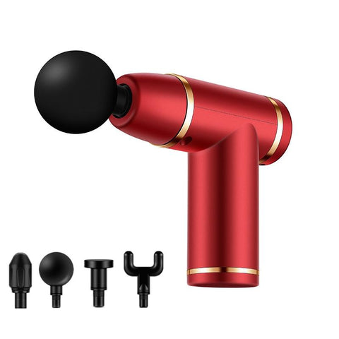 Micro Current Cervical Spine Massager Button Type_Red Massagers