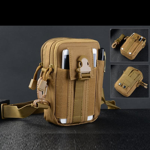 Versatile Messenger Bag With Shoulder Strap Soil Colour Bags