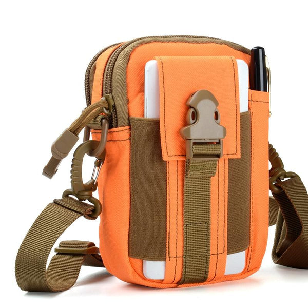 Versatile Messenger Bag With Shoulder Strap Soil Colour Bags