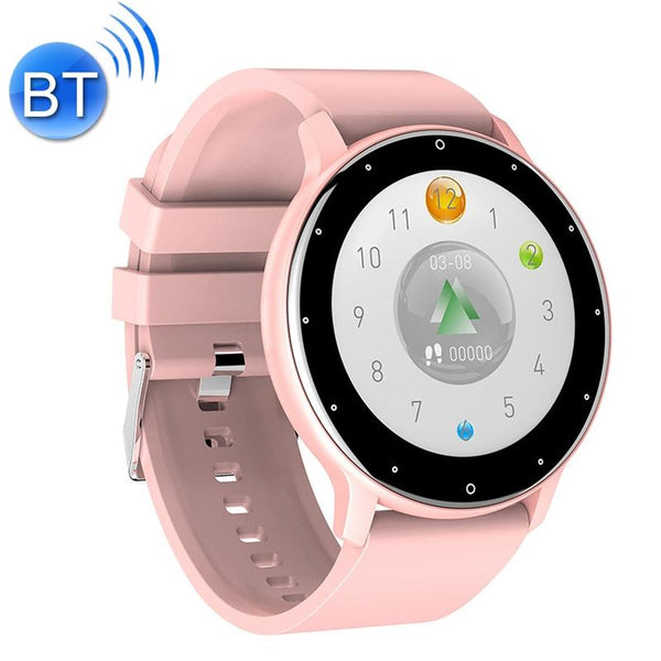 Smart Heart Rate Blood Pressure Oxygen Monitoring Sports Pedometer Wireless Bluetooth Watch Pink Smart Watches