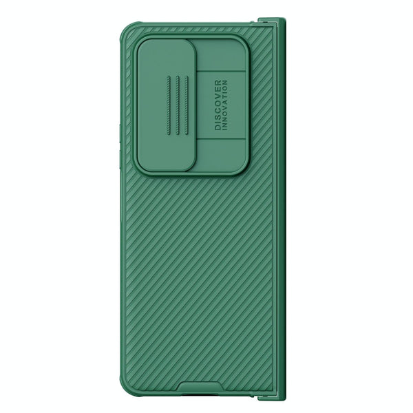For Samsung Galaxy Z Fold4 5G Mirror Pro Camshield Case Set Green Cases Covers & Skins