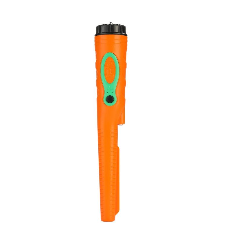 Orange Outdoor Handheld Metal Detector For Treasure Hunt Metal Detectors