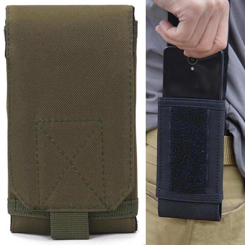 Water Resistant Outdoor Cell Phone Case 17Cm X 8.3Cm 3.5Cm Stylish And Durable Army Green Other Mobile Accessories