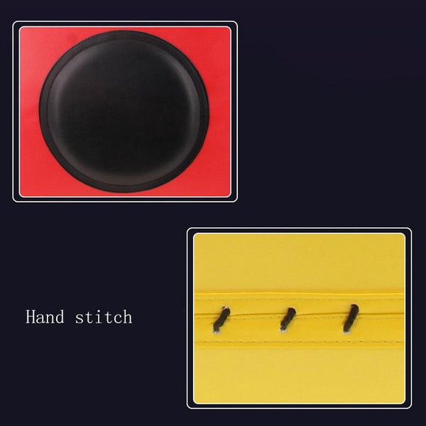 Thickened Square Boxing Wall Target Magic Stickers 40X40x10cm Orange Black Gloves Boxing