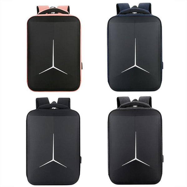 Waterproof Business Laptop Backpack With Usb Port Multifunctional Dark Gray 17 Inch Laptop Cases & Bags