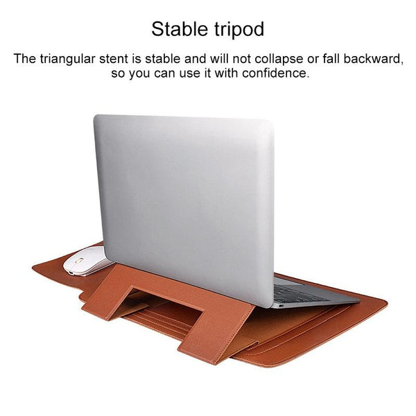 14.1 Inch Laptop Sleeve Leather Carrying Bag Green Laptop Cases & Bags