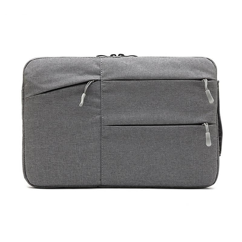 13.3 Inches 13.3 Inch Business Laptop Liner Bag Polyester Zipper Closure Light Grey Laptop Cases & Bags