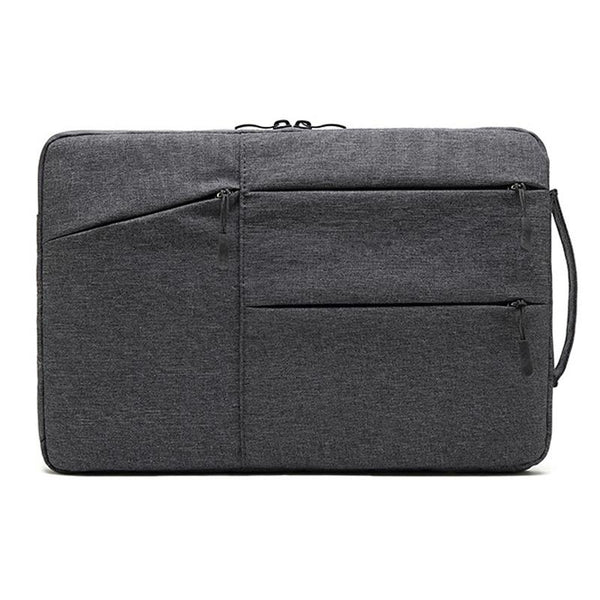 13.3 Inches 13.3 Inch Business Laptop Liner Bag Polyester Zipper Closure Light Grey Laptop Cases & Bags