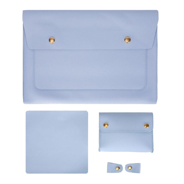 Parallel Deals 3 In Waterproof Leather Laptop Liner Bag 14 Inches Honeydew Oranges Laptop Cases & Bags