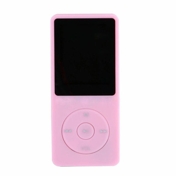 8Gb Lcd Fm Radio Mp3 Mp4 Player Pink Ipods & Mp3 Players