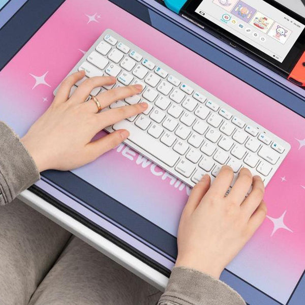 Adorable Cat Ear Desk Pad For Keyboard & Mouse 3 Desk Mats