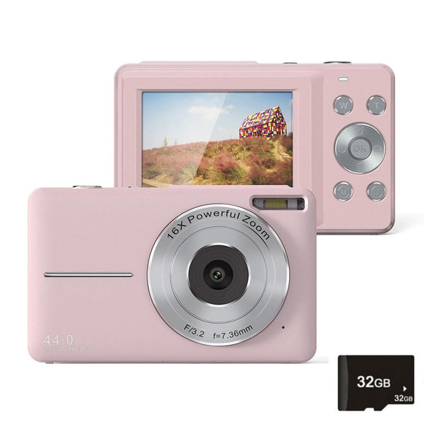 Mini Children Photography Camera 2.4 Inch Hd 16X Zoom Digital Cameras