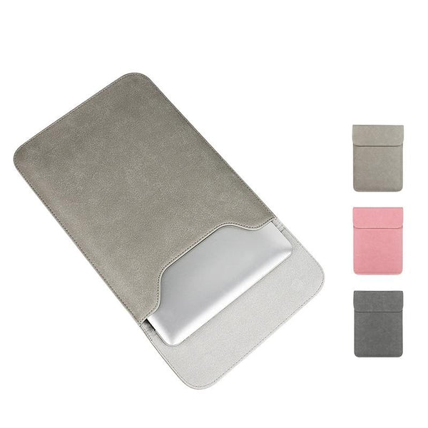 Parallel Deals Ultra Thin Notebook Liner Bag 14.1 15.4 Inch With Small Dark Grey Laptop Cases & Bags