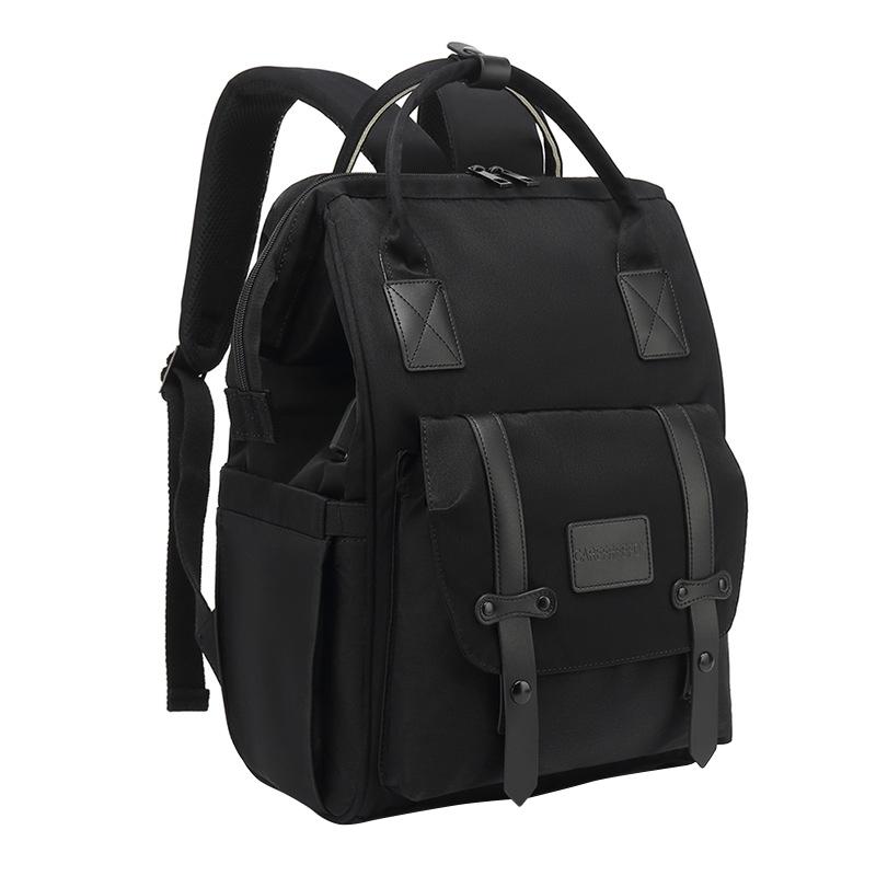 Convertible Diaper Bag Backpack For Little One Care Black Nappy Bags