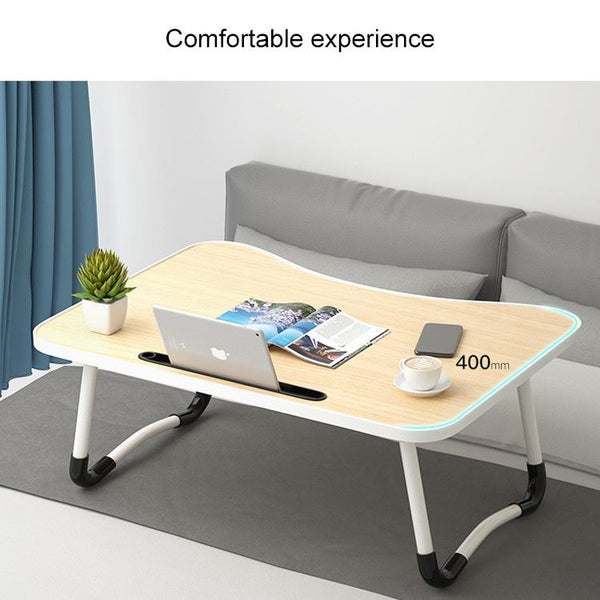 Folding Laptop Desk Non Slip W Shaped Legs Square Pattern Cloud Design Hcb5115c Stands Holders & Car Mounts