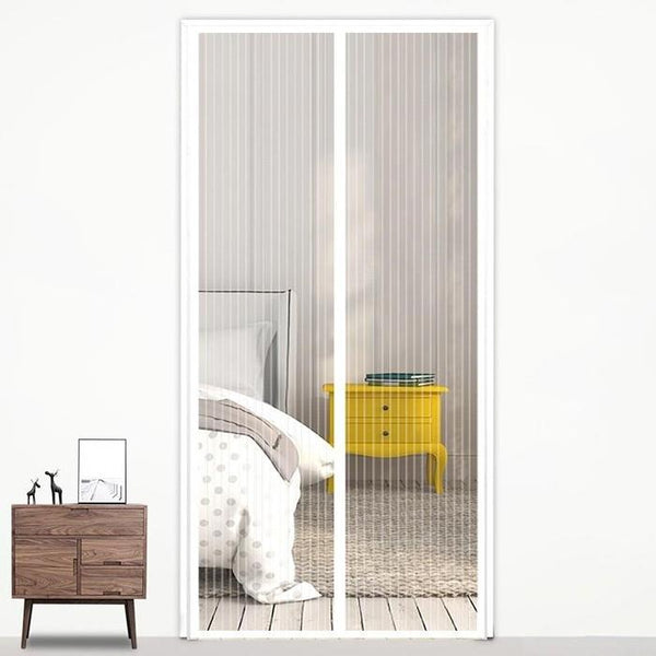 210X100cm Magnetic Mosquito Proof Screen Door Curtain Magic Mesh Coffee Other Door Hardware