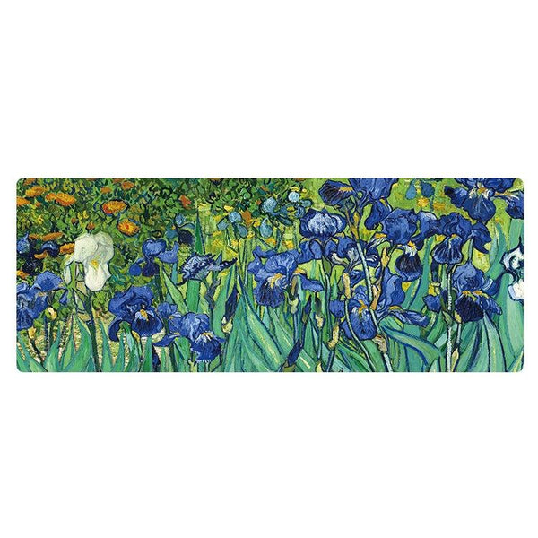 Large Oil Painting Desk Rubber Mouse Pad Room Mouse Pads & Wrist Rests