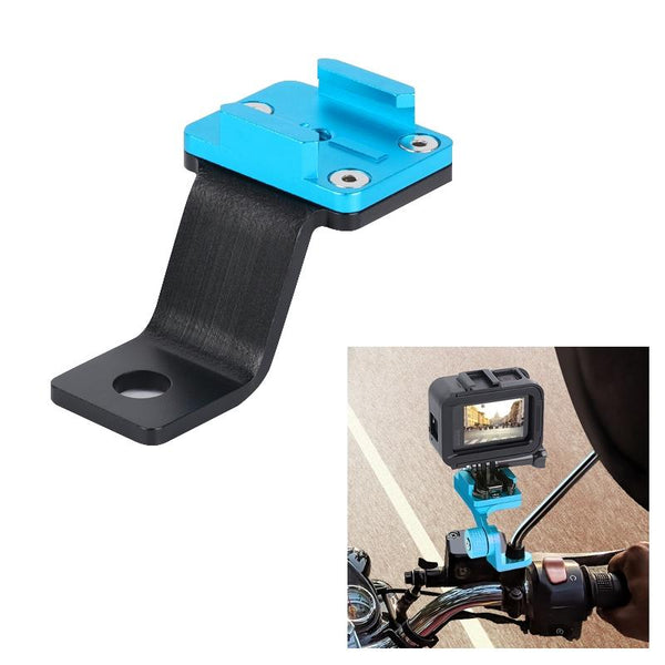 Universal Alloy Handlebar Phone Mount For Sport Cameras Cyan Bike Camera Holders Mounts