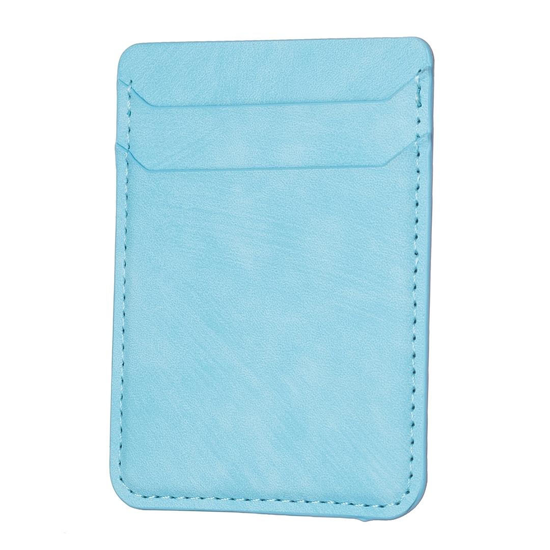 Frosted Card Bag Sticker For Mobile Phones Blue Cases Covers & Skins