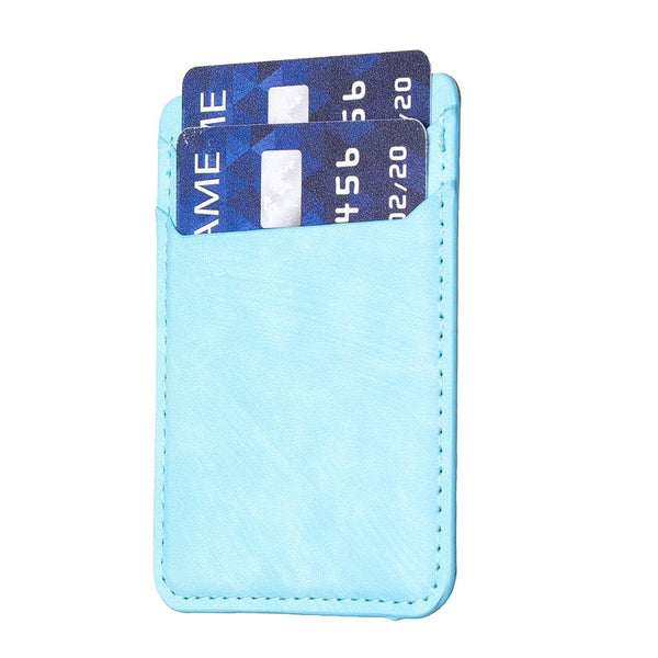 Frosted Card Bag Sticker For Mobile Phones Blue Cases Covers & Skins