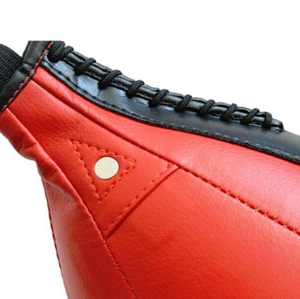 Adult Hanging Speed Ball For Boxing Fitness Free Punching Bag Pear Shape Red & Black Punching Bags