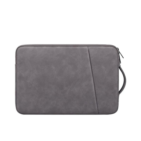 13.3 Inch Sheepskin Notebook Inner Bag Natural Elegant Gray Laptop Cases & Bags