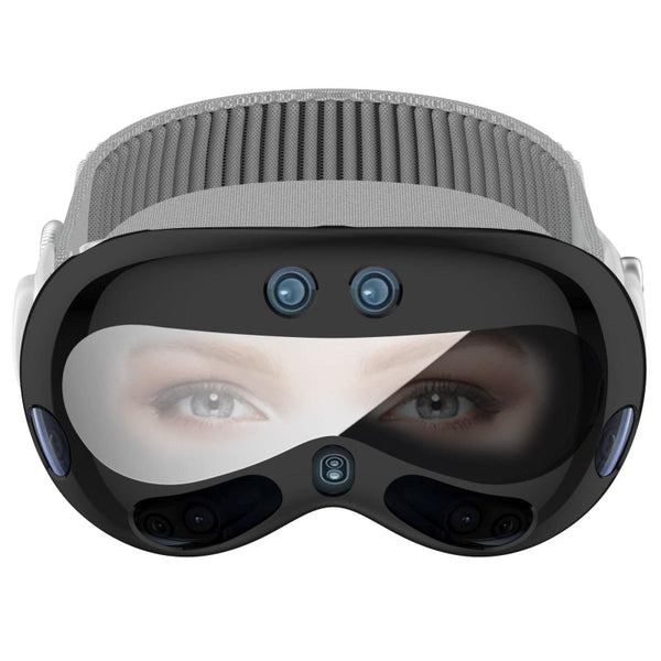 Vr Case For Apple Vision Pro Electroplated Tpu Space Gray Smartphone Vr Headsets